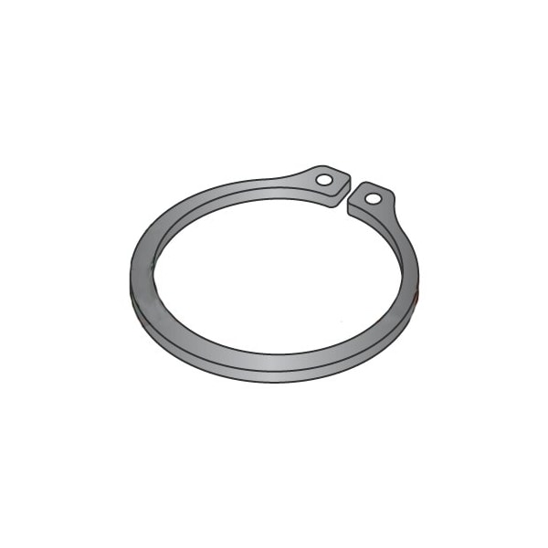 Newport Fasteners External Retaining Ring, Steel Black Phosphate Finish, 3/4 in Shaft Dia, 1000 PK 499503 - main